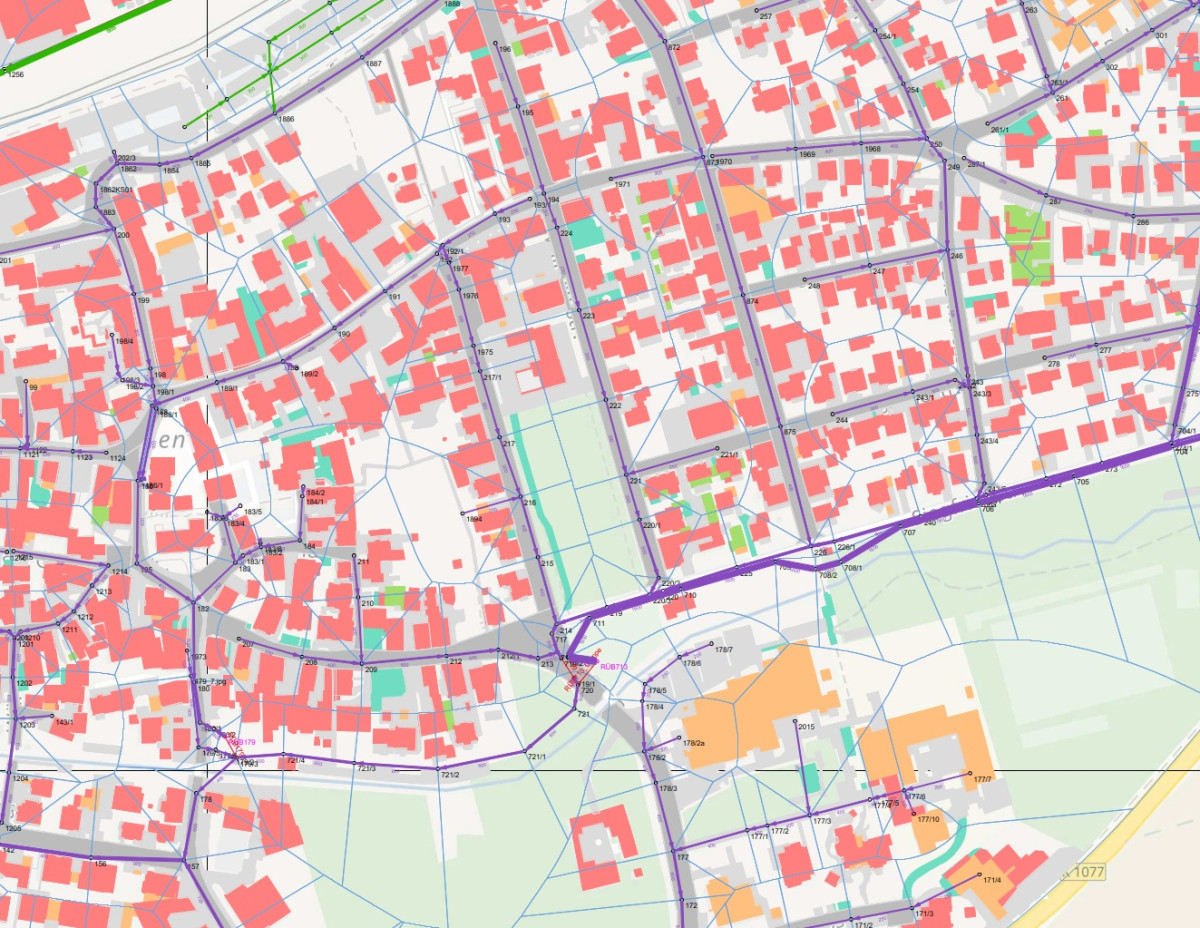 Ehningen - Allgemeiner Kanalisationsplan