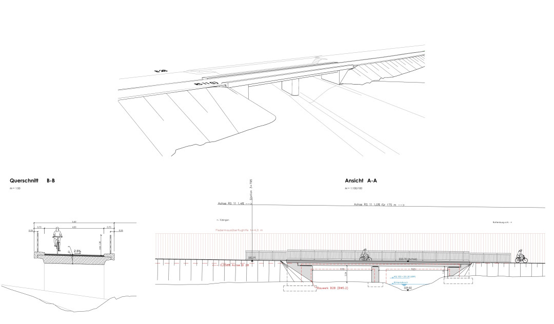 Radschnellweg RS 11 (L) Tübingen - Rottenburg a.N.