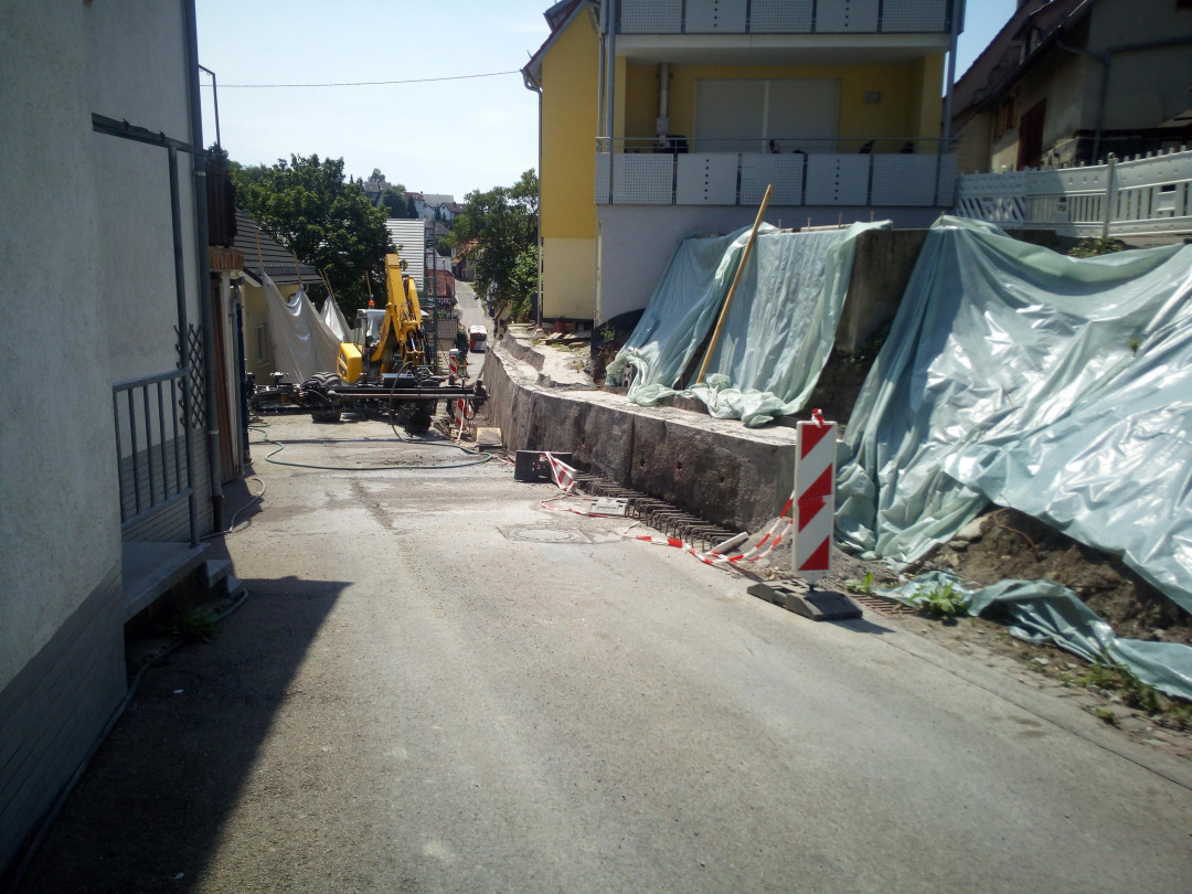 Sanierung der Benzingerstraße in Herrenberg-Mönchberg