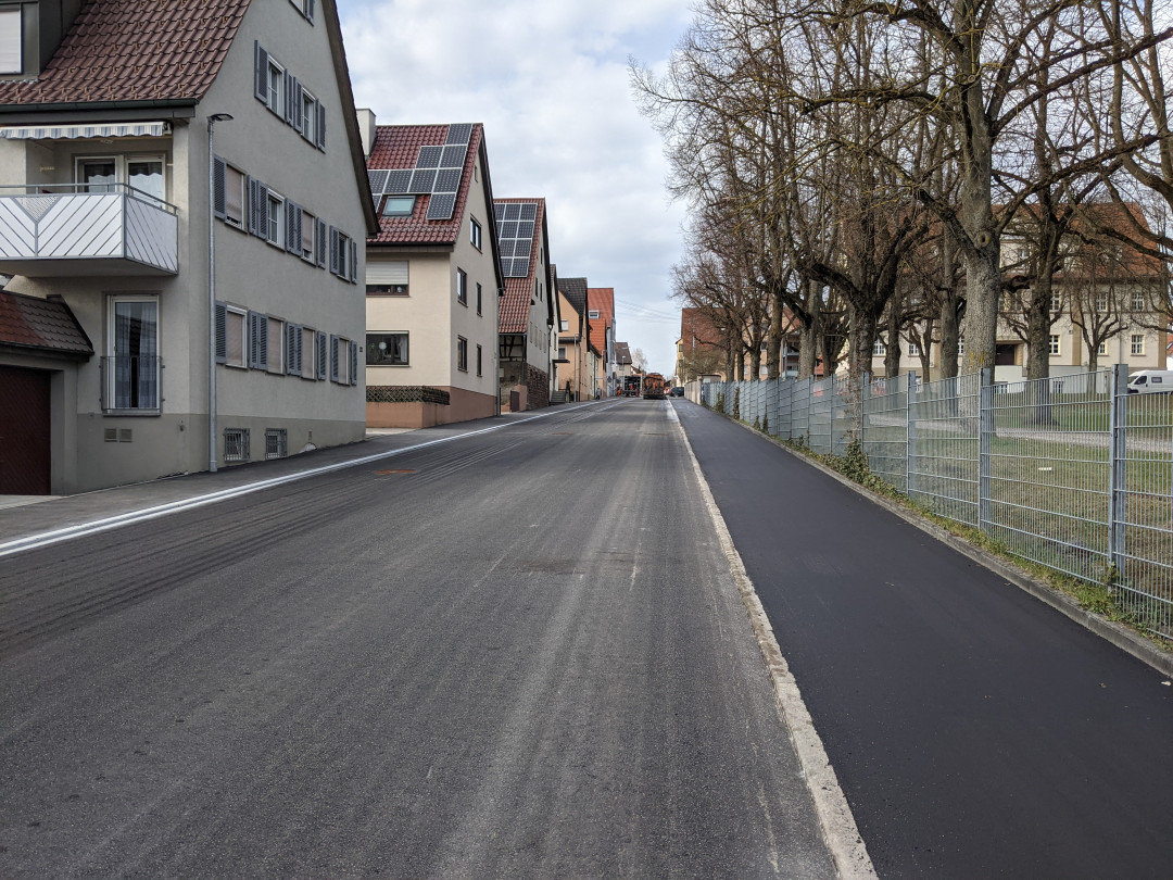Sanierung der Gartenstraße in Ehningen