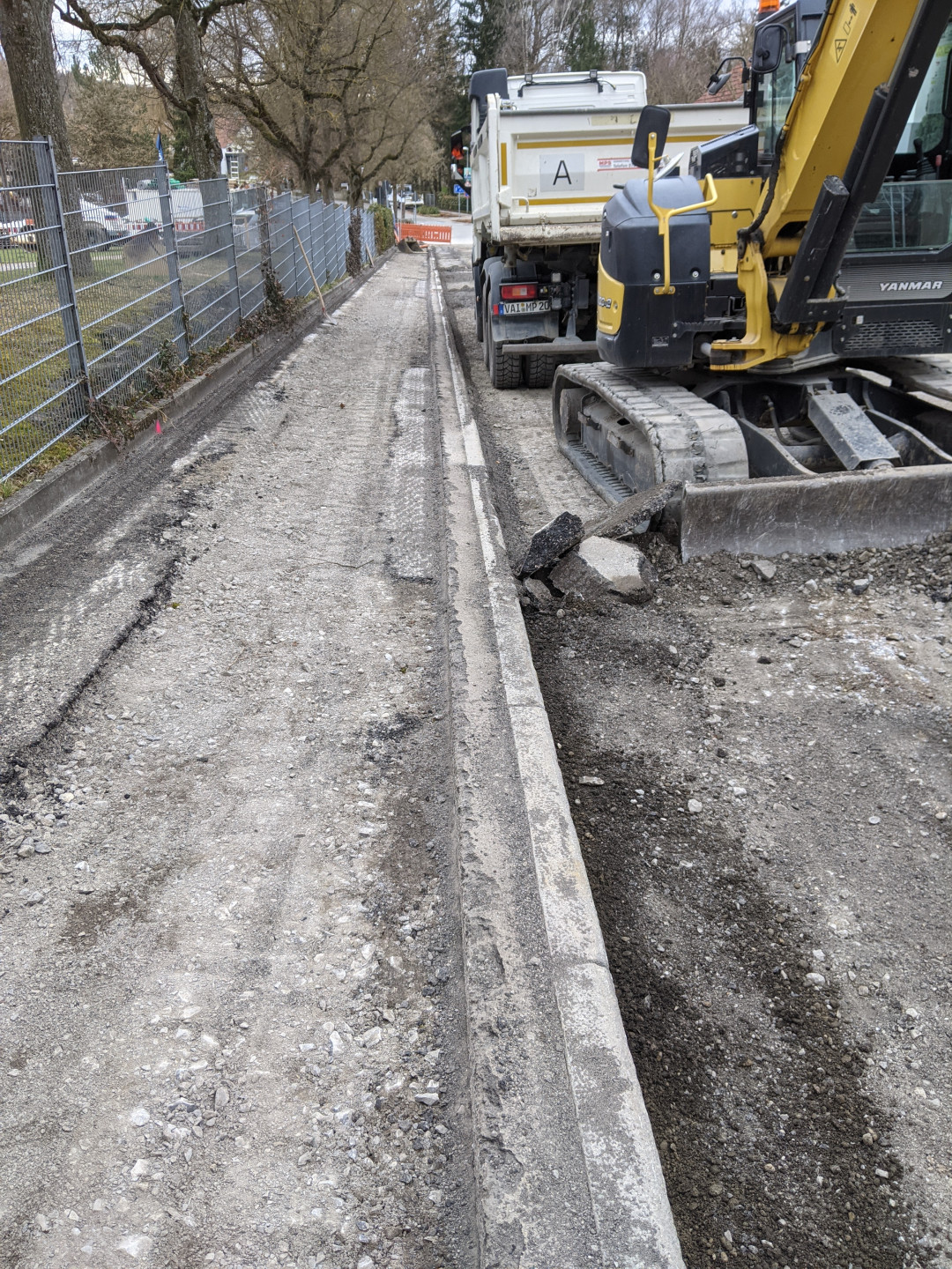 Sanierung der Gartenstraße in Ehningen