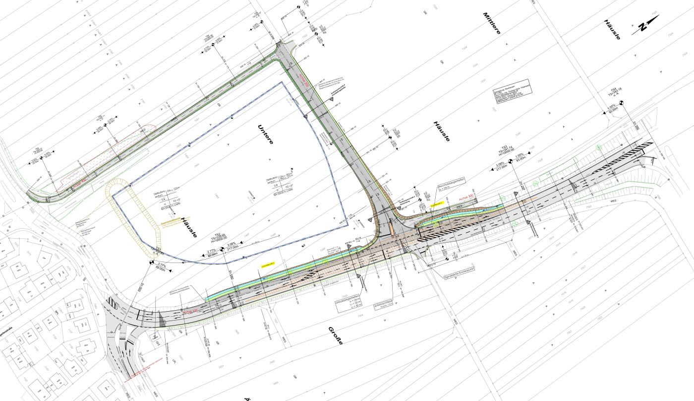 Vollanschluss (L1202) Gewerbegebiet Plieninger Str. Ost
